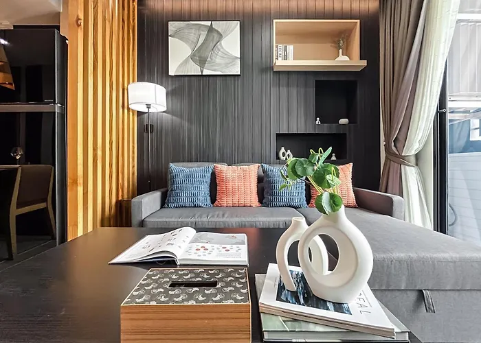 Near Mrt L Modern 2br L Pool And Gym L Sontana Apartamento