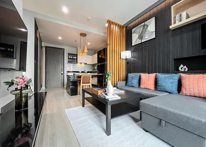Near Mrt L Modern 2br L Pool And Gym L Sontana Apartamento
