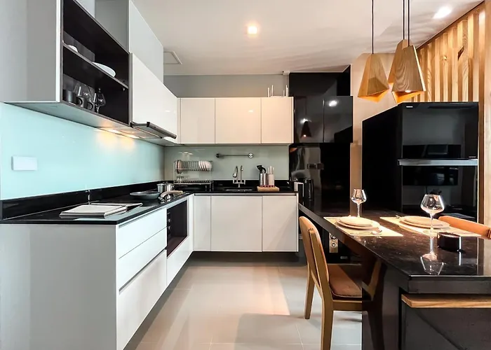 Near Mrt L Modern 2br L Pool And Gym L Sontana Apartamento