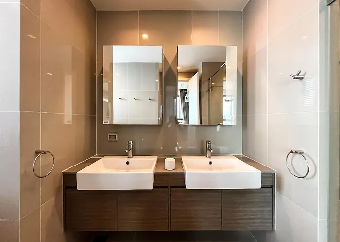 Near Mrt L Modern 2br L Pool And Gym L Sontana Apartamento *